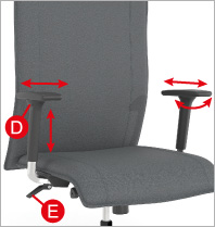 Gecertificeerd tot 160 kgr.  Comfortable en veilig werken.